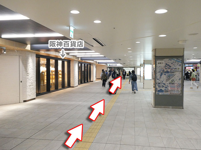 大阪駅前ビルへの行き方の手順08